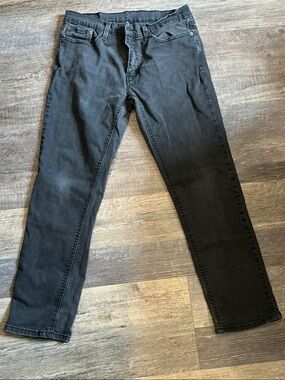 Levi's Men's Charcoal Slim Straight Jeans Size 32x32
